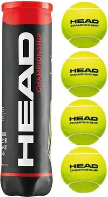 Produktbild von Head Racket Championship Tennisbälle Golden 4 Balls Golden 4 Balls