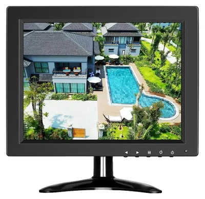 Produktbild von Videoüberwachung, 10-Zoll-LCD, Mehrfacheingangs-Kompatibilität, EU-Stecker