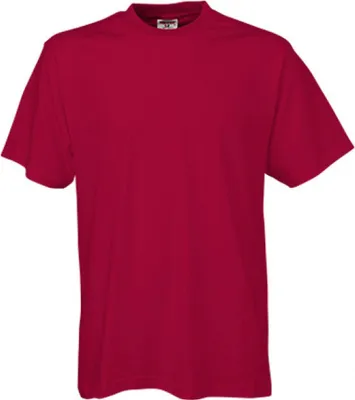 Produktbild von Tee Jays 8000 | Soft Herren T-Shirt - Waschbar bis 60 °C - Farbe: Deep Red - Größe: M
