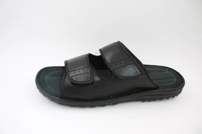 Produktbild von Mustang Herrenschuhe Hausschuhe Pantolette Schwarz Freizeit
