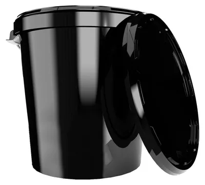 Image de Lot de 3 seaux robustes avec couvercle (30 litres)