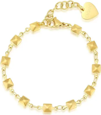 Produktbild von Elegantes vergoldetes Chunky-Armband SHK32