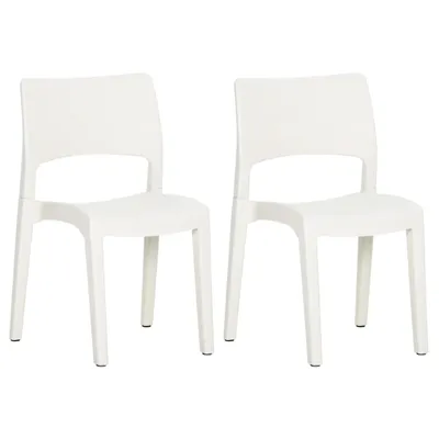 Zdjęcie produktu dla VidaXL 317726, Taras, Polipropylen (PP), Biały, 500 mm, 510 mm, 820 mm