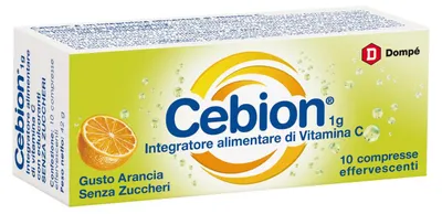 Obrázok produktu pre Cebion Effervescentné Vitamíny C Bez Cukru, 10 Tablie