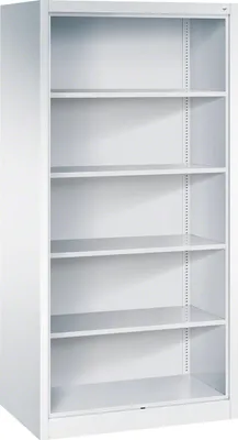 Produktbild von Büroregal mit 4 Einlegeböden Bücherregal Standregal Aktenregal 195x93x60 cm