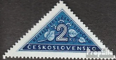 Produktbild von Briefmarken Tschechoslowakei 1946 Mi 504 postfrisch Zustellungsmarke