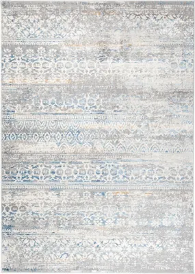 Obrázok produktu pre Tapiso koberec VALLEY Moderný krátky vlas sivomodrý obývacia izba 80 x 150 cm