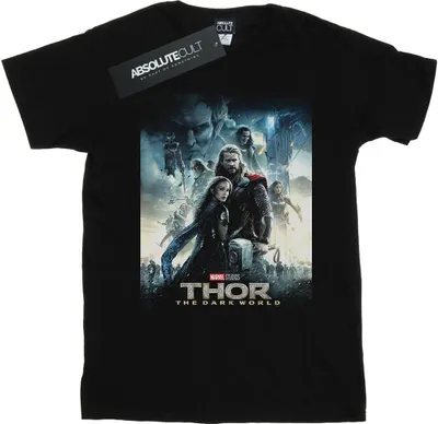 Produktbild von Marvel Studios - "The Dark World" T-Shirt für Herren BI42802 (L) (Schwarz)