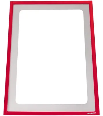 Produktbild von Infotasche magnetisch für DIN A3 435x312mm VE=5 Stück rot