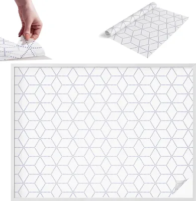 Obrázok produktu pre Ochranná fólia proti pohľadu – 146 x 200 cm – farebné sklo / dizajn vitráže – nepriehľadná a dekoratívna – samolepiaca dekoratívna fólia na sklo – ochrana proti UV žiareniu, jednoduchá montáž – fialové kosoštvorce
