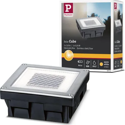 Produktbild von Paulmann Solar LED Bodeneinbauleuchte Cube