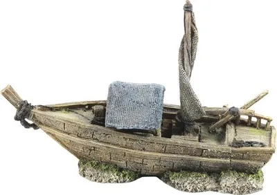 Produktbild von Aquariumdekoration aquatlantis Segelboot 30x10x20 cm
