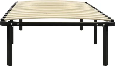 Obrázok produktu pre vidaXL Posteľný rošt čierny kov 90 × 200 cm