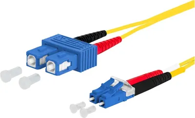 Image de METZ CONNECT 151P1EOJOB0E Câble patch OpDAT SC-D/LC-D 20m Réseau