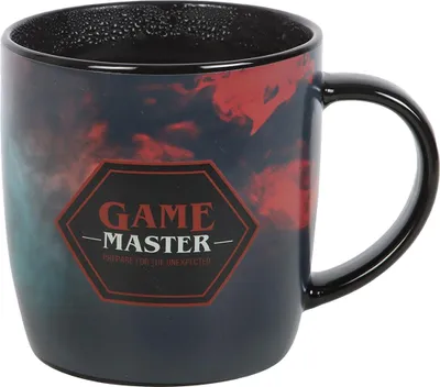 Produktbild von Something Different - "Gamemaster" Tasse mit Farbwechsel SD10754 (Einheitsgröße) (Schwarz/Rot/Blau)