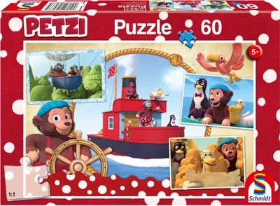 Image de Schmidt Spiele GmbH KIPU60T Amis de Petzi sur 0 0 STK