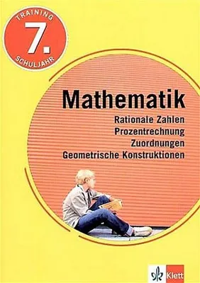 Immagine prodotto di Training Mathematik - Rationale Zahlen, Prozentrechnung, Zuordnungen, Geometrische Konstruktionen: 7. Schuljahr