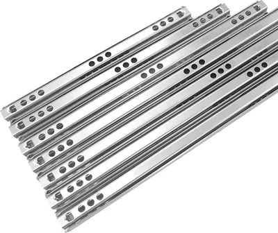 Produktbild von Kugellager Schienen für Möbel, 246 mm lang, 17 mm Breite