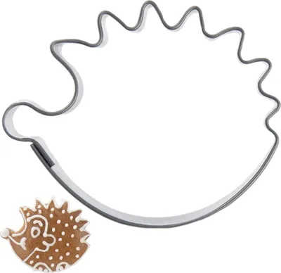 Produktbild von Igel-Ausstecher aus Stahl 5 cm