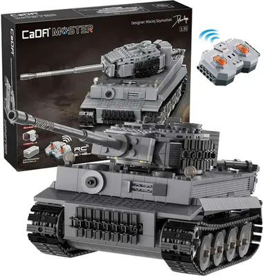 Obrázek produktu pro Stavebnice CaDa - tank Tiger R/C 925 dílků na dálkové ovládání.