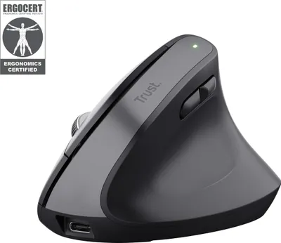 Immagine prodotto di TRUST Trust Bayo+ mouse da ufficio destro RF senza fili + Bluetooth ottico 2400 DPI