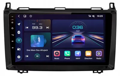 Zdjęcie produktu dla Radio Android Mercedes W169 W245 W639 W906 / Carplay Android Auto 6+128 GB