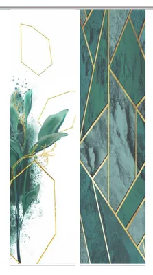 Produktbild von 84058 | SIGNUM Schiebegardine recyceltes Polyester Bambusoptik 245x60