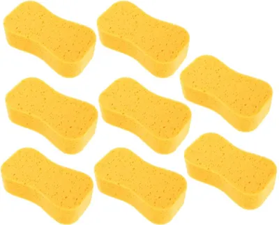 Immagine prodotto di 8 pezzi Spugna XL per auto esterna 218x116x66 cm - spugna universale per interni di grandi dimensioni - spugna per lavaggio auto e cura del veicolo - spugna multiuso altamente assorbente - spugna per pulizia - spugna per piastrelle