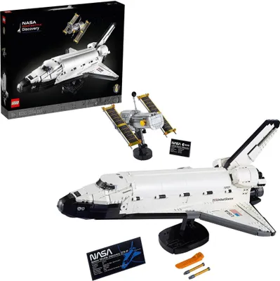 Produktbild von LEGO Icons NASA-Spaceshuttle "Discovery" Raumschiff, Rakete, Set für Erwachsene 10283