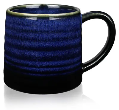 Image de Grande tasse à café en céramique de 500 ml avec anse