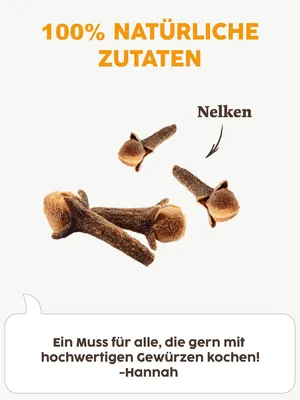 Produktbild von Kotanyi Nelken ganz Gewürze für Großverbraucher und Gastronomie, 400 g