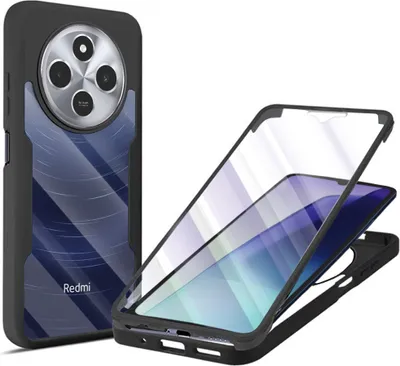 Produktbild von Techsuit ColorVerse 360 Vollschutzhülle mit Displayschutzfolie für Xiaomi Redmi 14C / Xiaomi Poco C75 - Schwarz