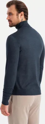 Produktbild von Ombre Clothing Rollkragenpullover für Männer Bina gewohnheiten XXL