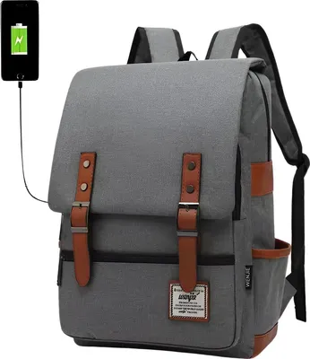 Produktbild von CarryQuest® - Laptoprucksack Canvas 35 Liter Grau
