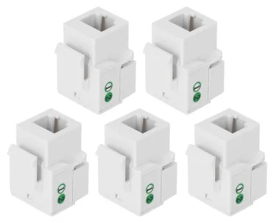 5x CAT3 Keystone Telefonmodul RJ11 auf Schraubklemme