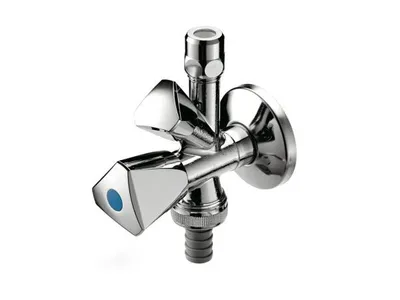 Zdjęcie produktu dla Naber GA Eckventil 2, 1/2', chrom - Materiał montażowy