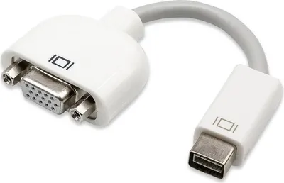 Obrázek produktu pro Qoltec 50518, 0,15 m, Mini-DVI, VGA (D-Sub), Samec, Samice, Bílá