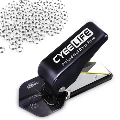 Productafbeelding van Dartflight perforator - Metalen O-ringen 100 stuks - Dartaccessoires - Set