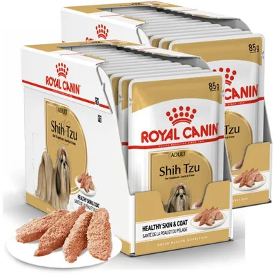 Zdjęcie produktu dla Royal Canin BHN Adult Shih Tzu 24x85g Mokra Karma Pasztet Dla Psów Rasy Shih Tzu