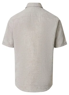 Produktbild von Redmond - Casual Fit - Herren Freizeithemd Kurzarm (261140999), Größe:M, Farbe:Beige (200)