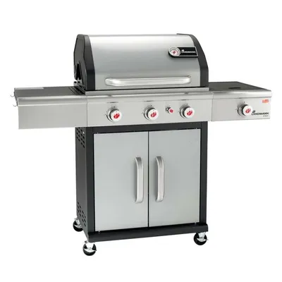 Produktbild von LANDMANN Gasgrill 12940 Triton PTS BR3.1 121cm silber