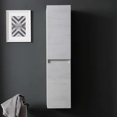 Produktbild von Badezimmerschrank mit Türen für Wandmontage