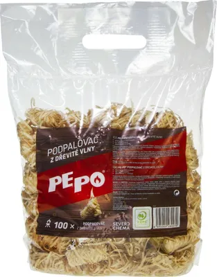 Produktbild von PE-PO Holzwolle Feuerzeug 100 Stück