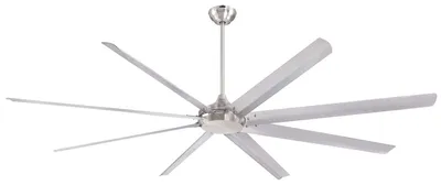 Produktbild von Gleichstrom Deckenventilator mit Fernbedienung Widespan Nickel 254 cm