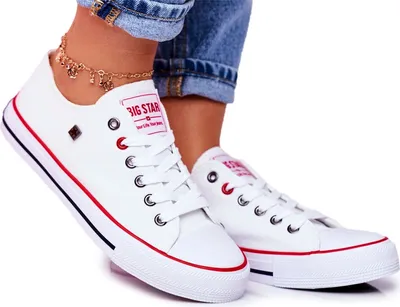 Produktbild von Big Star Damskie Białe Trampki T274022 36