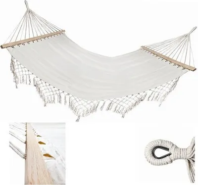 Immagine prodotto di Malatec 10143 Amaca brasiliana Cordoba 200x150 cm beige 14575