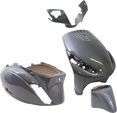 Image de Edge Place 4 -pièces pour Piaggio Zip Zip 2000 2T 4t à partir de 2000 - Anthracite