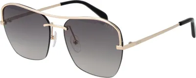 Zdjęcie produktu dla Okulary przeciwsłoneczne Pucci EP0225 32B 56 damskie złote