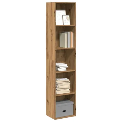 Productafbeelding van Maison Exclusive - Boekenkast Artisan-eikenhout, 40x30x189 cm, houtvezel