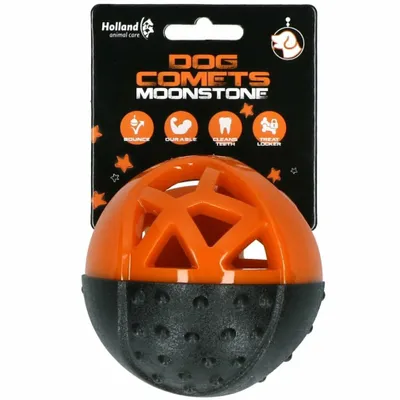 Zdjęcie produktu dla Zabawka dla psa Dog Comets Moonstone Snackball pomarańczowy